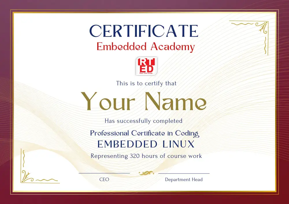 Embedded Linux Certification