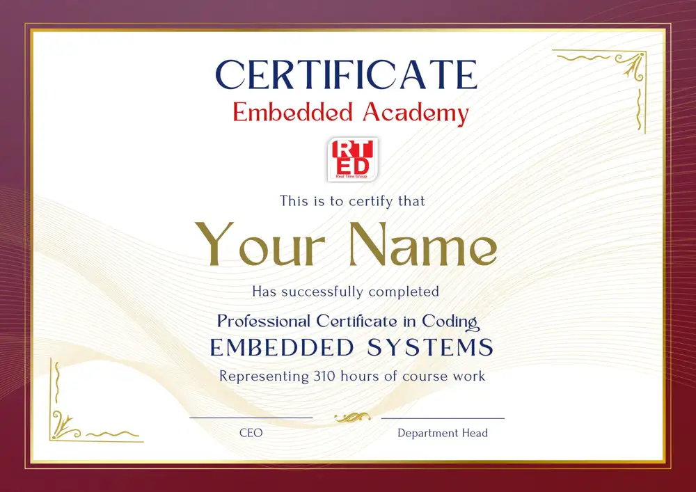 Embedded Systems Certification